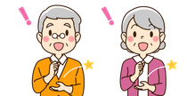 介護保険制度について疑問点がなくなり納得している高齢者夫婦