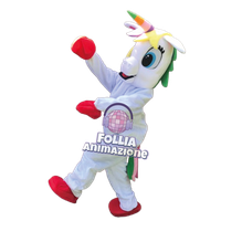 Mascotte Unicorno noleggio feste Roma