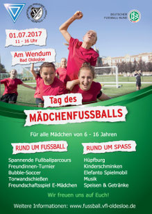 Tag des Mädchenfußballs 2017 Bad Oldesloe Reinfeld