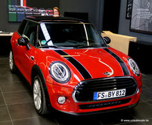 Mini Cooper, Blazing Red Metallic II, Abholung