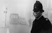 Smog meurtrier de Londres en 1952