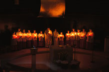 Feier der Osternacht / Foto: Eva Aigner
