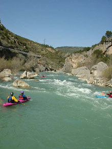 Kayak río Gállego avec Gaêl Garide