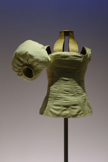 Mieder, Europa, 1820/1830. Museu del Disseny Barcelona. Foto: Epochs of Fashion - Viktorianische Mode