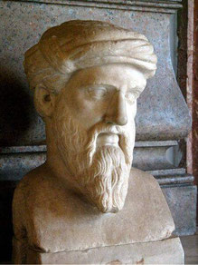 Buste de Pythagore, musée Capitolini