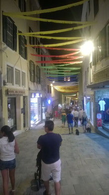 Festivität in Mahon (Menorca)