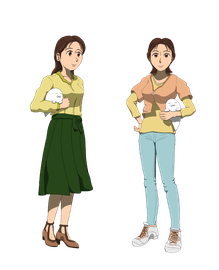 Dallyさんと女子イラスト