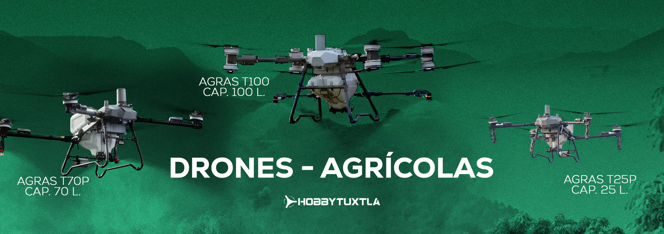 Drones para fumigar a los mejores precios solo aquí México