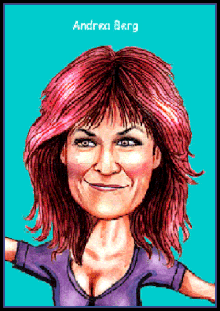 Karikaturen zeichnen lassen, Andrea Berg.