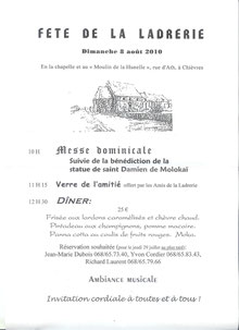 Programme 2010 - Fête de la Ladrerie