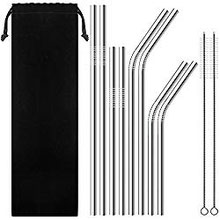 steel straws