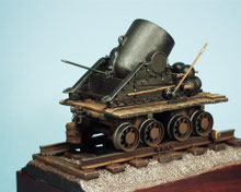 il mio primo modello...il famoso Dictator, mortaio da 13" impiegato durante la ACW 1861-1865