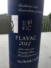 Plavac, Tomic, 2012