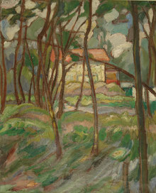 paysage2 1916 41x33 huile sur toile André Aaron Blils