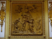 Relief Kreuzabnahme Jesu, Abteikirche Ebrach