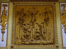 Relief Kreuzigung, Abteikirche Ebrach