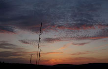 Abendhimmel über dem Vogtland zur Sommer Sonnenwende (Foto: J. Bartsch, 25.06.2026 )