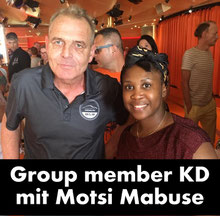 Klaus Dieter mit Motsi Mabuse