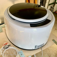 Die TinyWash Miniwaschmaschine im Wohnmobil