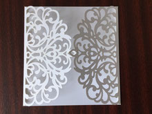 LASER CUT INVITATION COVERS