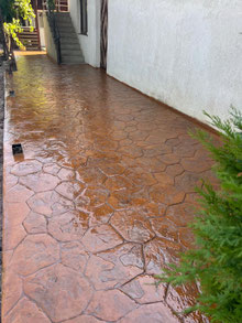 beton amprentat