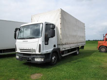 Iveco 75E 18 - LKW, Pritsche, Plane