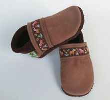 altrosa ecopell Leder Krabbelschuhe, Krabbelschuhe nach Maß, Babyschuhe, Lauflernschuhe, Puschen
