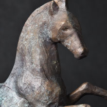 Sea horse | Bronze | 30 x 42 x 9 cm | Alexandra Kapogianni-Beth