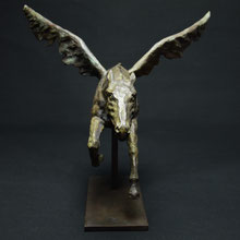 Pegasus_Bronze Sculpture_Alexandra Kapogianni-Beth_www.bildhauerwerke-ak.de