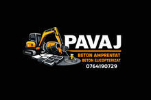 Beton elicopterizat și amprentat