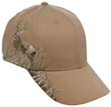 Kappe; hirsch; tier; grau; braun; baige; grey; brown; cappy