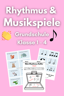 Rhythmik mit Kindern Grundschule Musikspiele Ideen