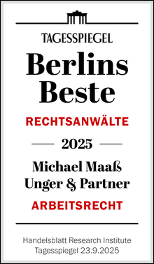 Berlins Beste Rechtsanwälte 2025 - Michael Maaß - Arbeitsrecht