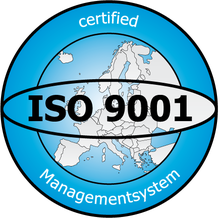 Kreisförmiges, goldfarbenes Mitgliedschaftssiegel von PRIMO MEDICO mit der Inschrift 'Die erste Wahl für medizinische Spezialisten' und 'Member' um ein zentrales Globussymbol mit fünf Sternen.