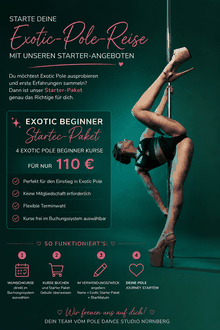 Exotic Pole Kurse Nürnberg, poledance lernen Nürnberg