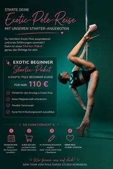 Exotic Pole Kurse Nürnberg, poledance lernen Nürnberg