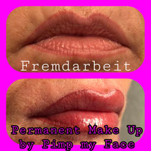 Lippen Permanent Make Up Korrektur- Studio Pimp my Face - Hamburg Bramfeld