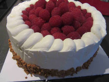    Gâteau au fromage blanc et fruits rouges  Lenôtre 
