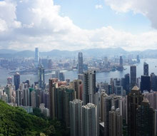 ご夫婦が住んでいた上海(中国)の街の写真