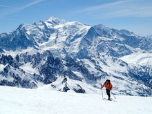 Mont Buet, face au Mont-Blanc - C.Ducroz