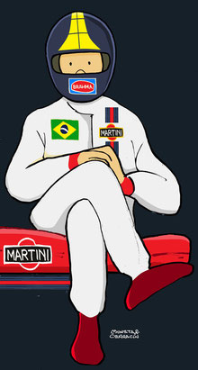 Carlos Pace by Muneta & Cerracín