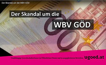Skandal um die WBV GÖD Bild: Screenshot HP UGÖD bearbeitet:spagra