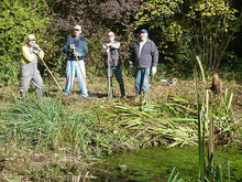 Landschaftspflege am Attisbach in Bad Friedrichshall