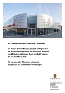 Das Porsche Zentrum gratuliert!