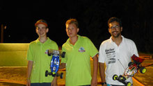 v.l.: Patrick P., Rene, Patrik E.