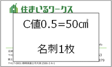 相当隙間面積=50㎠