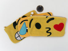 Cérasane trousse upcycling couture fait-main artisanal Aveyron