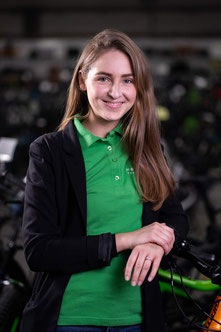 Vanessa Sperveslage, Backoffice, e-motion e-Bike Premium-Shop Velbert