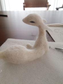 羊毛フェルト 守護獣 幻獣