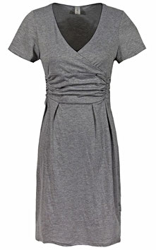 gray maternity dress short sleeve